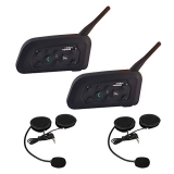 Avis sur : Bluetooth Intercom Casque de Moto Kit V6 Interphonie 1200m